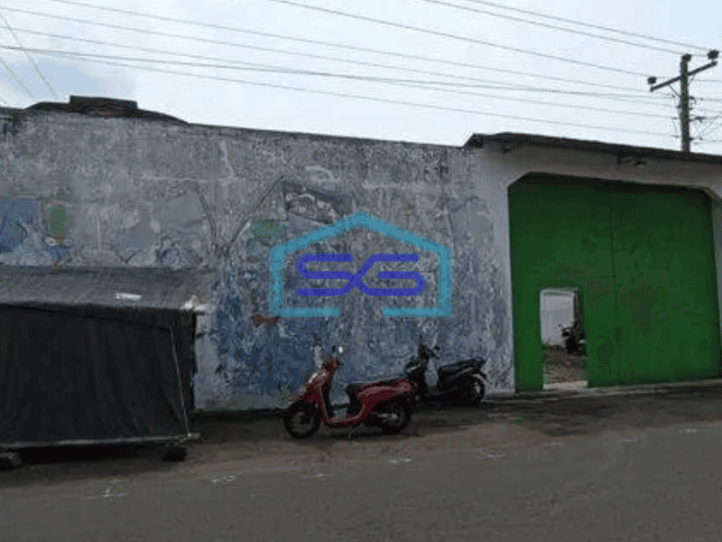 Disewa Gudang strategis siap pakai sudah pagar keliling di Ceper, klaten