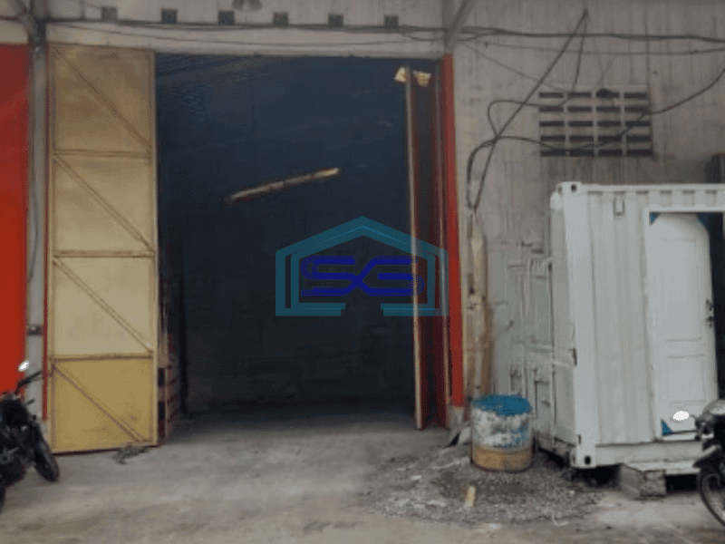Disewakan Gudang Akses Container 20 Feet Luas Tanah 360 m² di Cipondoh Tangerang