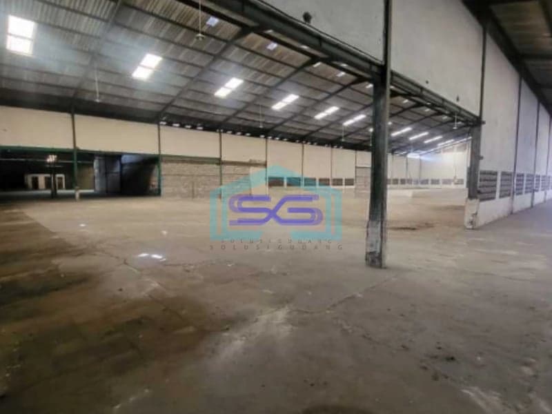 Dijual Gudang Ex Pabrik di Kepatihan Gresik Jawa Timur Luas Tanah 8600m2
