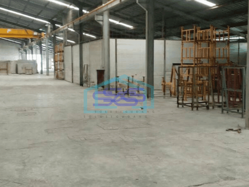 Dijual Pabrik dikawasn Kutruk tiga raksa, siap pakai, akses kontener