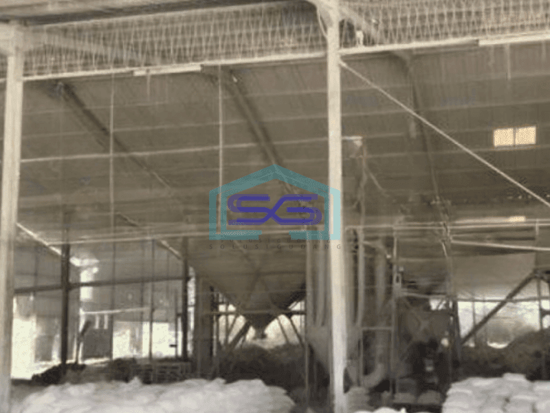 Dijual Gudang Luas Bangunan  7384 m² di Gresik Kota