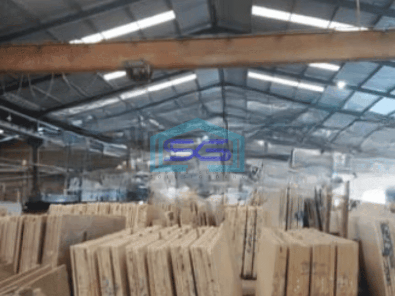 Dijual Pabrik Luas Bangunan 1000 m² di Kawasan Manis Tangerang