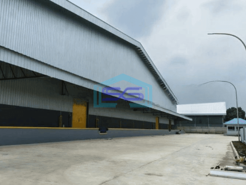 Disewakan Gudang Baru Ada Kantor Luas Bangunan  8531 m² di Cikarang Bekasi