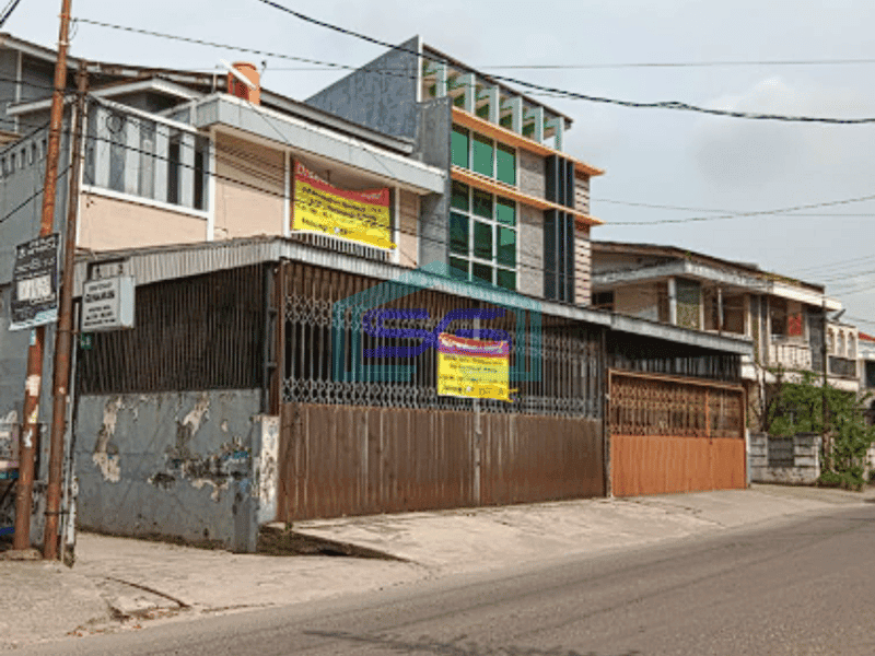 Dijual Ruko 2 Pintu Townhouse 3 Lantai Jalan Mayor Ruslan Palembang LB 500m2