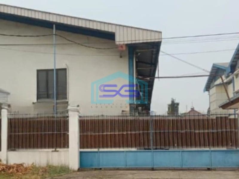 Dijual Gudang Ada Kantor Luas Tanah 2974 m² Lokasi bebas Banjir di Tangerang