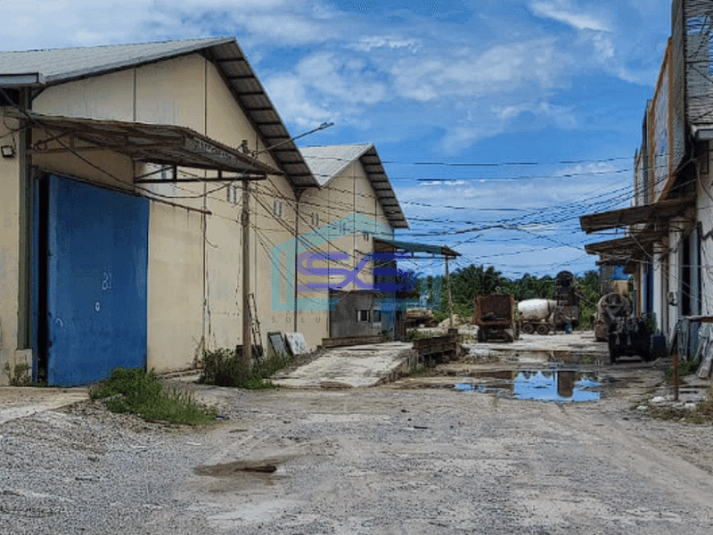 Disewakan 3 Unit Gudang Gandeng di Komplek Pergudangan Jl Bumi Mas Km 12 Palembang