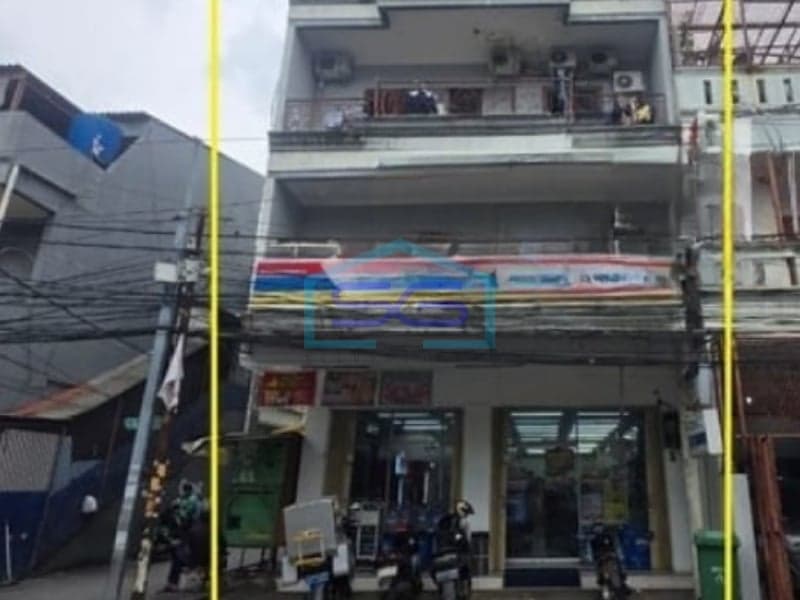 Dijual Ruko 4 Lantai Pademangan Timur Jakarta Utara LB 420m2