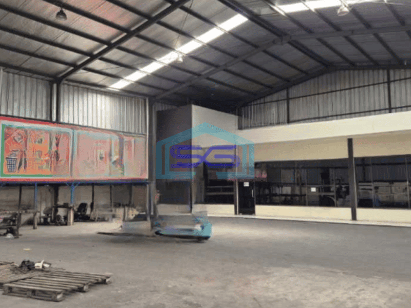 Dijual Gudang Luas Bangunan 3375 m² Lokasi Pinggir Jalan Raya Cileungsi Bogor