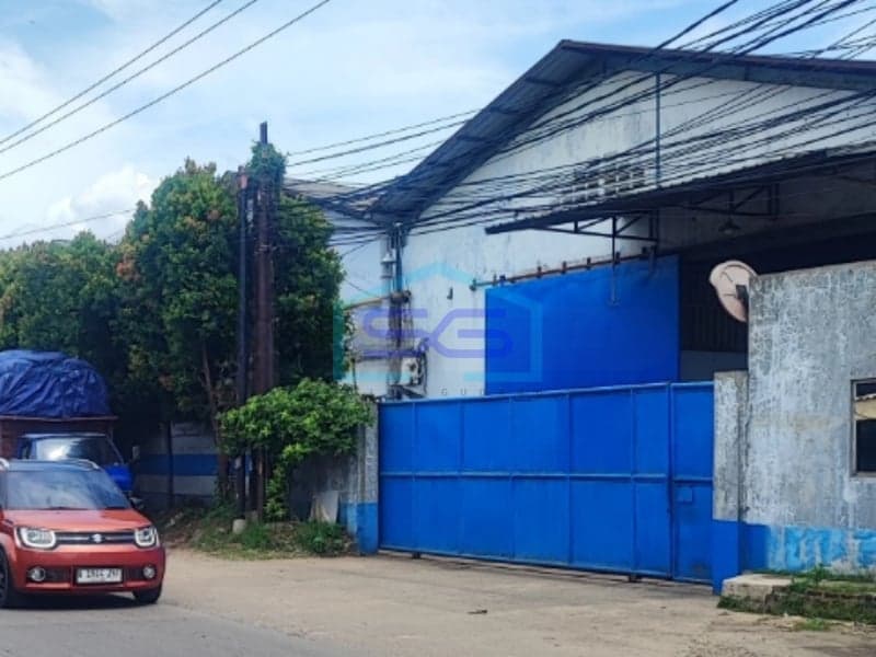 Dijual Pabrik Murah Di Pinggir Jalan Raya Curug Tangerang Luas Tanah 5045m2