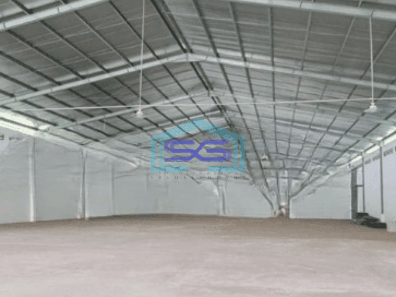 Disewakan Gudang Baru Ada Kantor Luas Bangunan  1008 m² di Periuk Tangerang