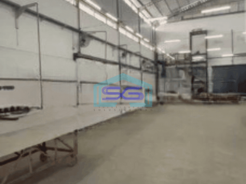 Dijual Gudang Murah Ada Kantor Luas Bangunan  1500 m² di Tangerang Kota