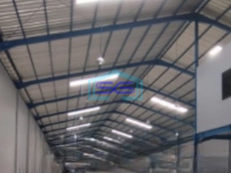 Disewakan Gudang Luas Bangunan  1512 m² Lokasi Bebas Banjir di Tangerang