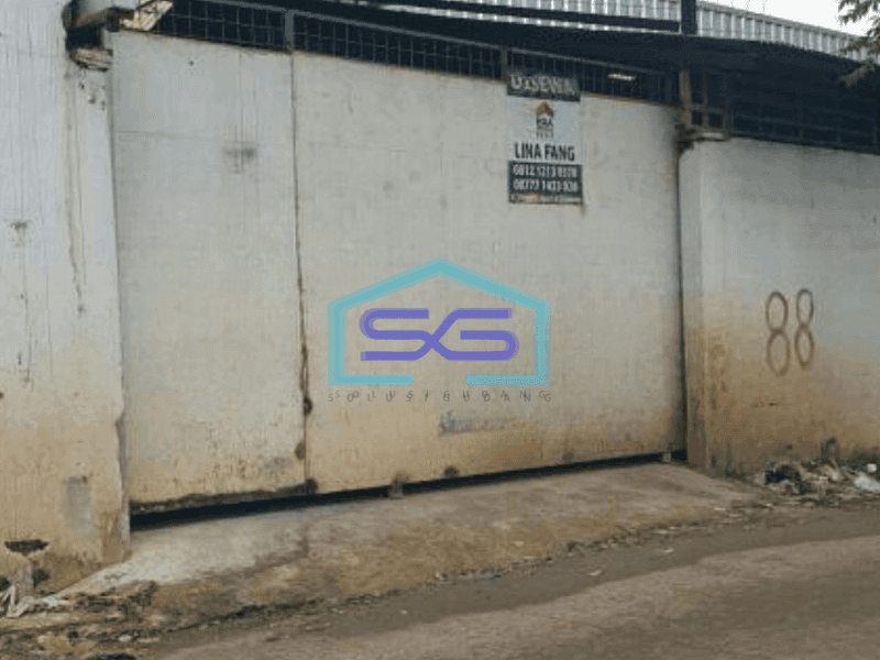 Disewakan Gudang di Kavling DPR Cipondoh