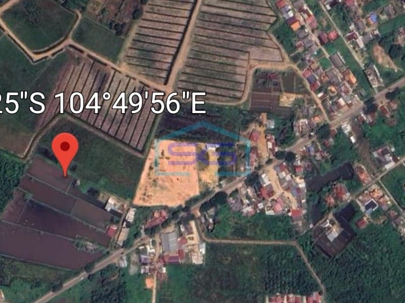 Dijual Tanah di Banyuasin, Sumatera Selatan Luas 2500m2