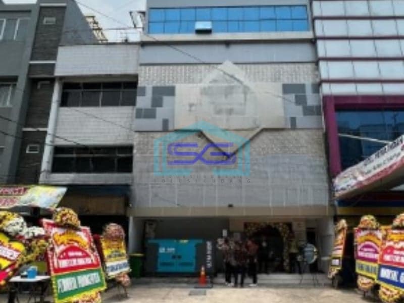 Disewakan Ruko Gandeng di Mangga Besar Jakarta Barat 4 Lantai LB 880m2