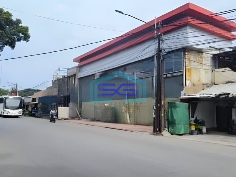 Disewakan Gudang 2 Lantai di Jurumudi Tangerang Luas Bangunan 2500m2