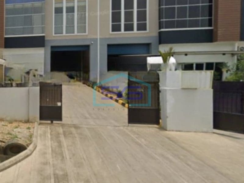 Disewakan Gudang Pabrik Luas Tanah 1298 m² Lokasi Bebas Banjir di Cikarang