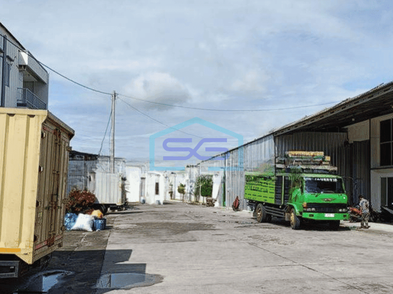 Disewakan gudang bebas banjir siap pakai di Tanjung Pura Kalideres