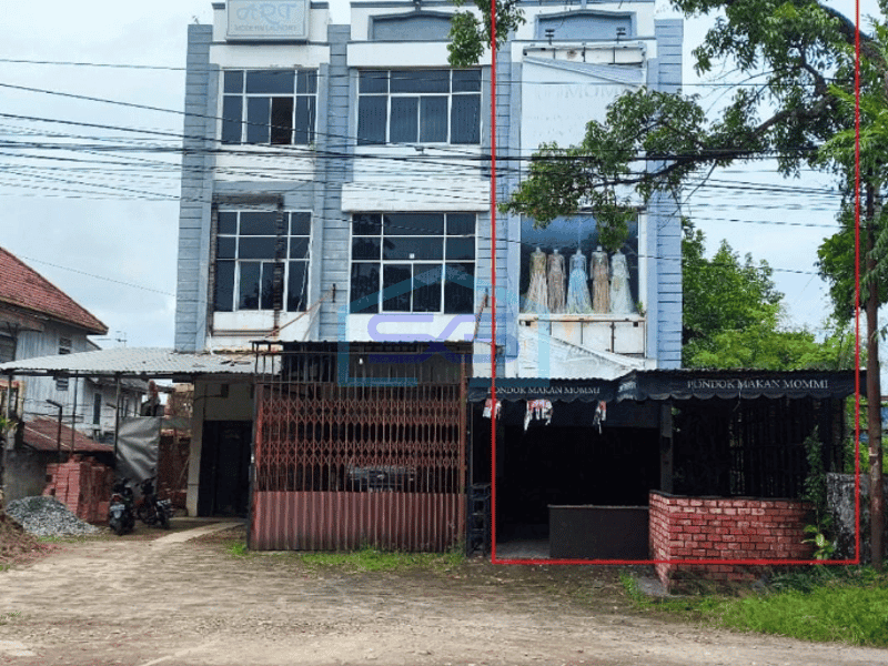 Dijual Ruko Komersial di Palembang Sumatera Selatan Luas Tanah 109 m²