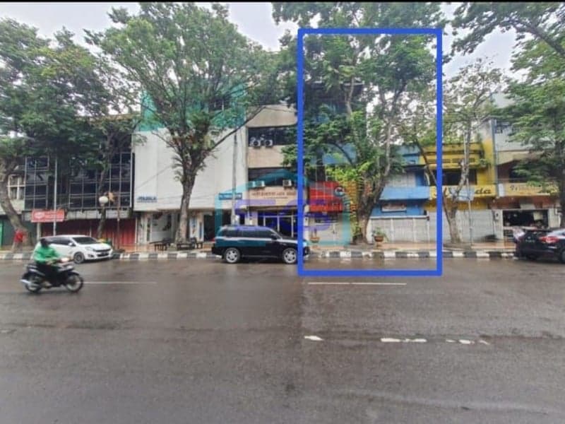 Dijual Ruko Jalan Jendral Sudirman Kota Palembang, Sumatera Selatan Luas Tanah 288m2