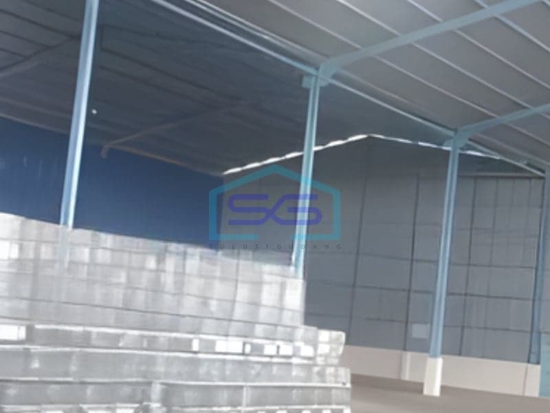 Warehouse for Rent 2600 m² Land Area Flood-Free Location in Tangerang