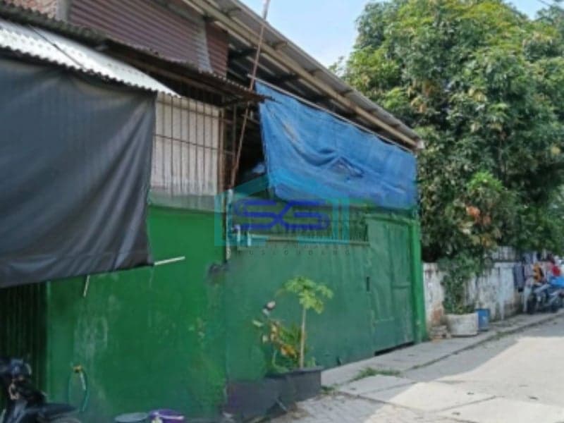 Dijual Tanah Ada Bangunan Dekat Kawasan Pergudangan Batu Ceper Tangerang Banten LT 1650m2
