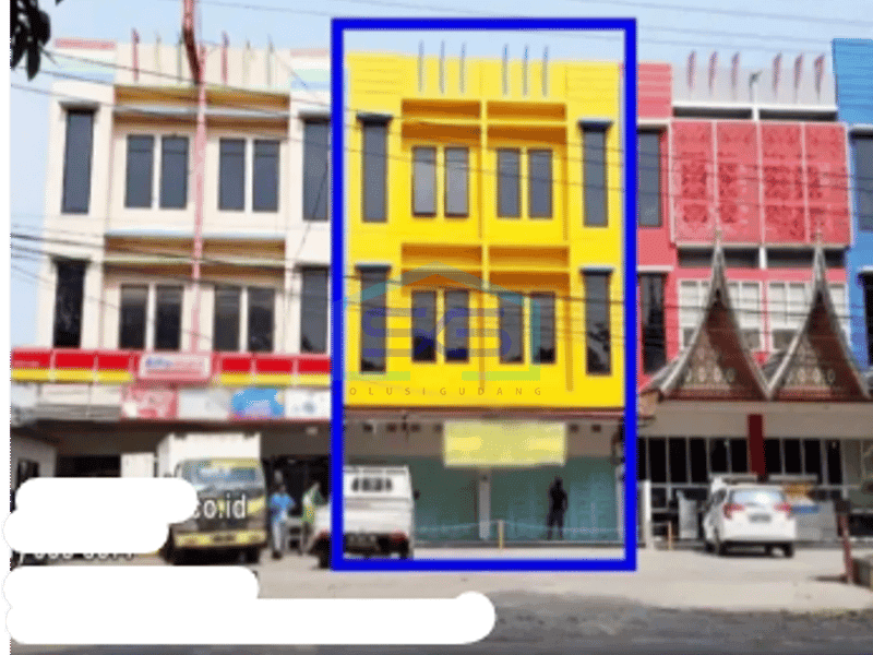 Disewakan Ruko 3 Lantai Kota Palembang, Sumatera Selatan Luas bangunan 192 m2