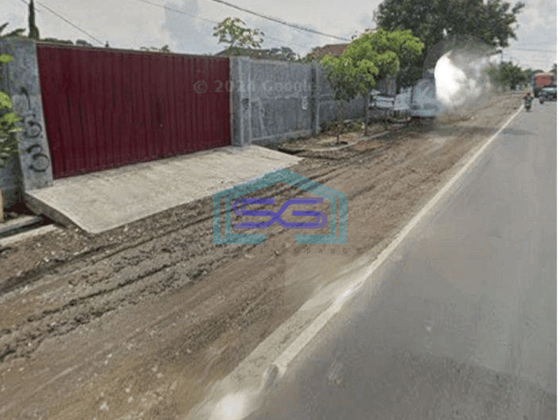 Dijual Tanah Nol Jalan Utama di Kediri Lokasi Strategis Cocok Untuk Gudang LT 3828m2