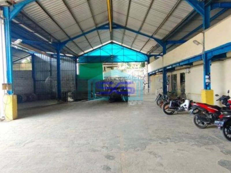 Dijual Gudang Workshop Bantar Gebang Masuk Kontainer Dekat Narogong Bekasi LT 6180m2