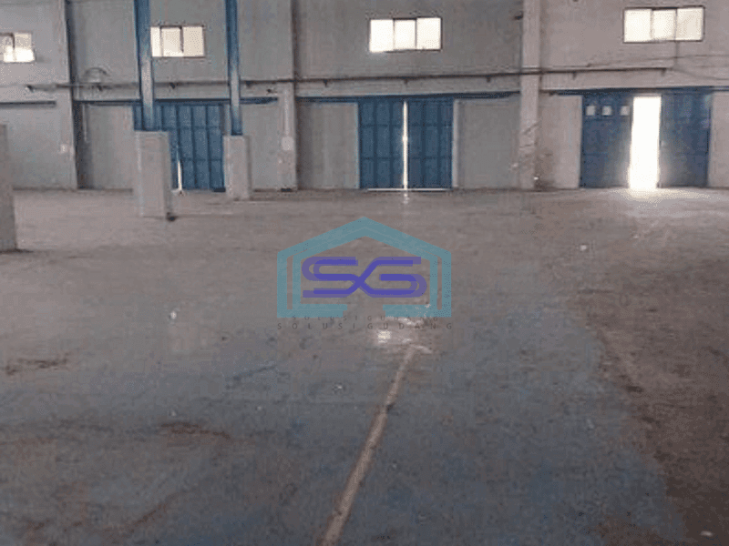 Disewakan Gudang Dengan Akses Container 40 FT di Pergudangan Industri Tambun Bekasi LT 2700m2