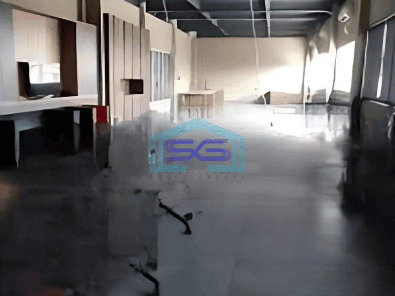 Dijual Gudang Ada Kantor Luas Bangunan  600 m² di Kosambi Tangerang