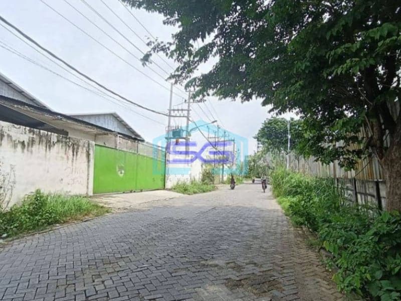 Dijual Gudang Murah Siap Pakai Akses Kontainer di Mayjend Sungkono Gresik LT 3110m2