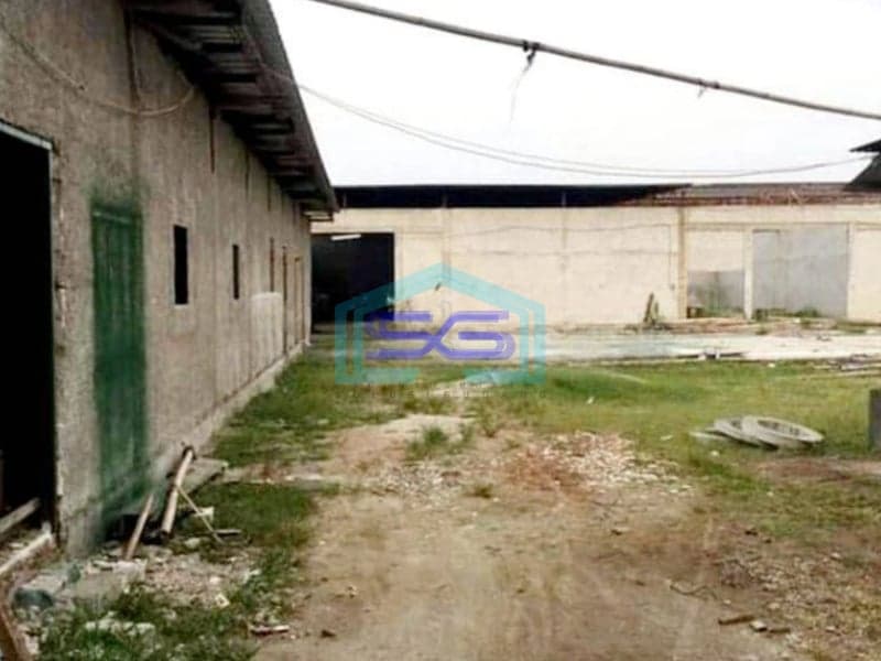 Dijual Tanah Bangunan Ex Pabrik Di Teluk Naga Tanggerang LT 4000m2