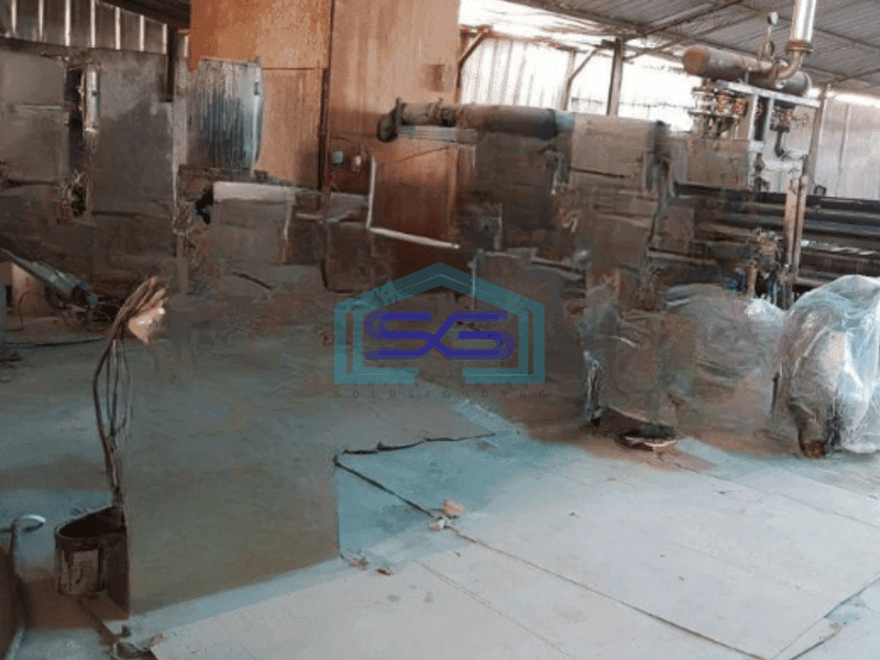 Dijual Gudang Bangunan Rapih Luas Bangunan  900 m² di Kapuk Kamal Jakarta Barat