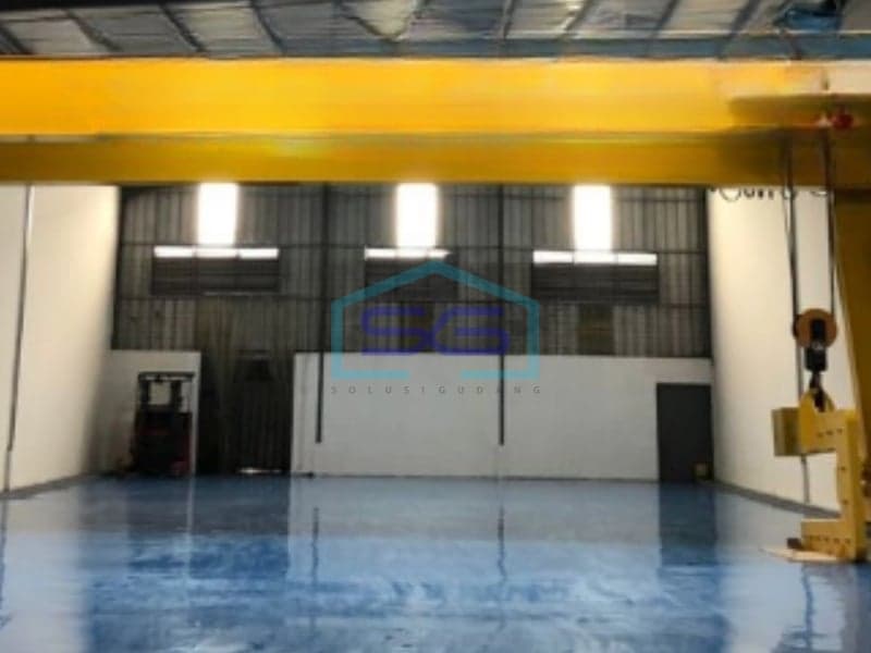 Dijual Gudang Luas Bangunan 1747 m² Lokasi Bebas Banjir di Cikarang