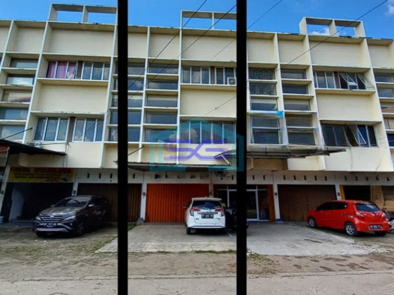 Disewakan 1 Unit Ruko 3 Lantai Siap Pakai di Jalan Siaran Palembang LT 140m2