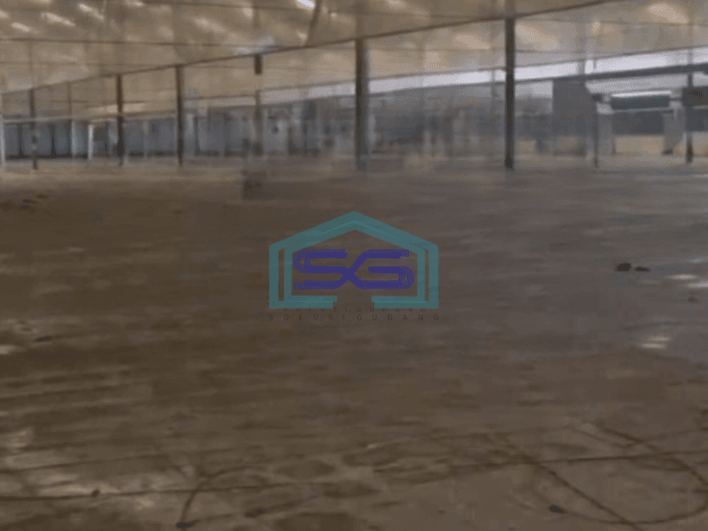 Disewakan Pabrik Luas Bangunan 10044 m² Akses Container 40 Feet di Karawaci Tangerang