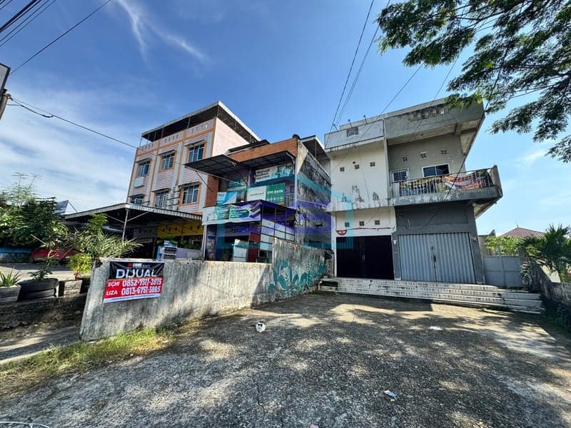 Disewakan Ruko Strategis di Kota Palembang, Sumatera Selatan Luas Bangunan 180 m²