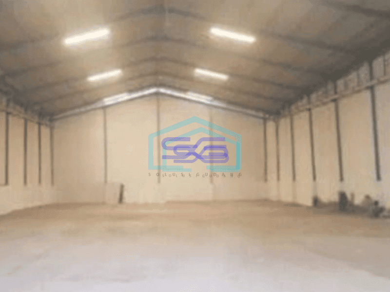 Disewakan Gudang Kondisi Bagus Luas Bangunan 1200 m² Ada Kantor di Benowo Surabaya