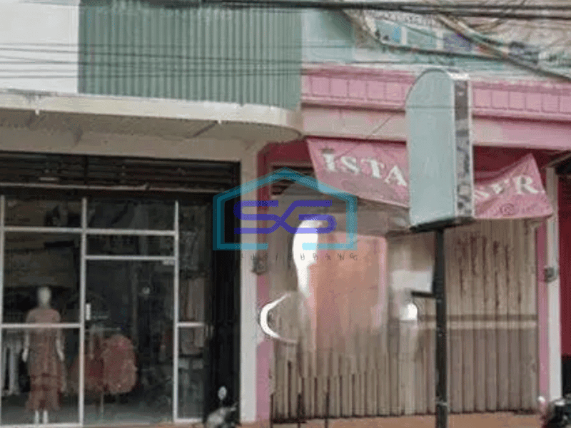 Disewakan ruko dua lantai di pusat kota kediri