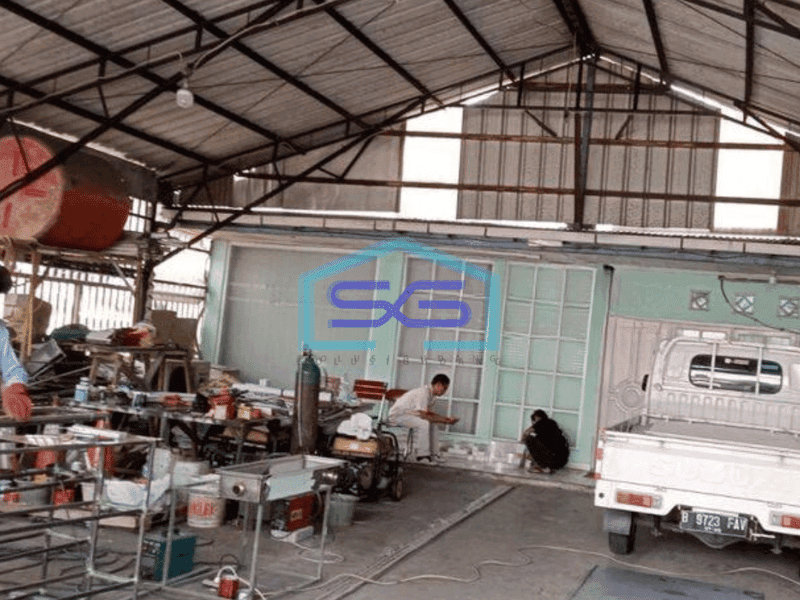Dijual ex Bengkel bisa jadi Gudang di bekasi