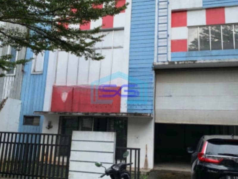 Disewakan Gudang di Pergudangan Taman Tekno Serpong Tangerang Sudah Renovasi SHM LT 540m2