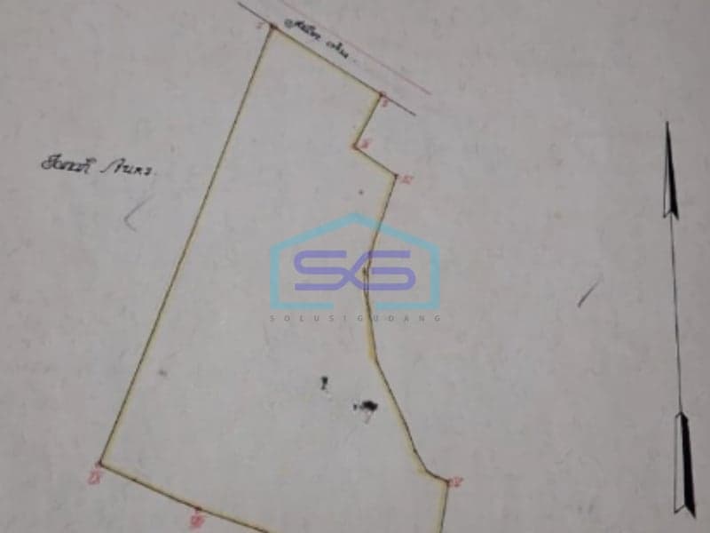万隆南荣马加西出售地块 面积5890平方米