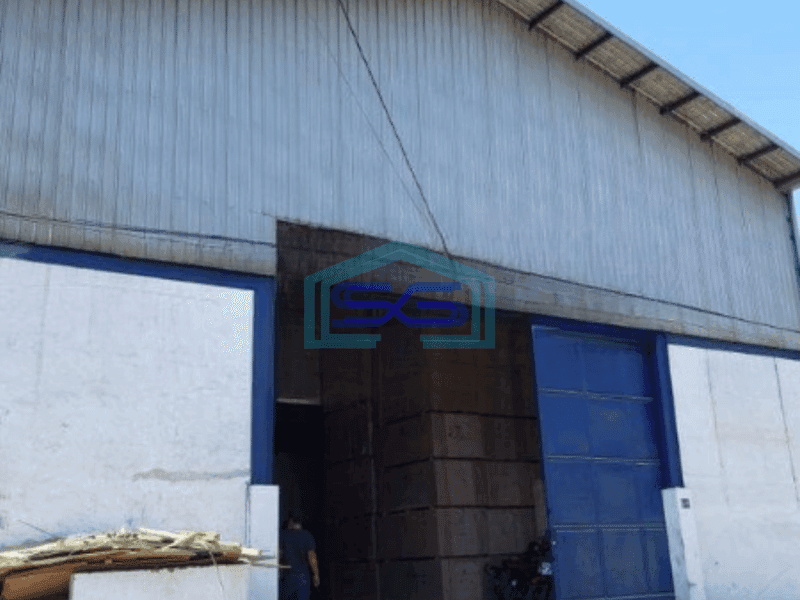 Dijual Gudang Luas Bangunan 1662 m² di Margomulyo Surabaya Akses Container 40 Feet