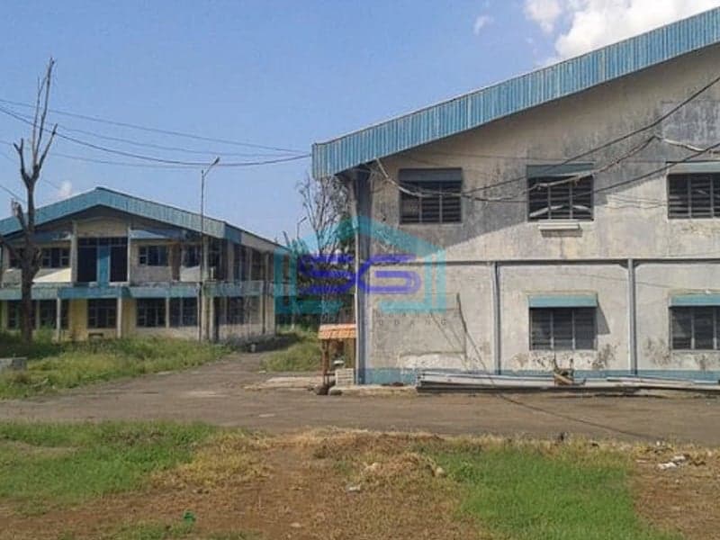 Dijual Pabrik Hoek Bisa Masuk Kontainer, Ijin Industri di Mauk Tangerang LT 31000m2