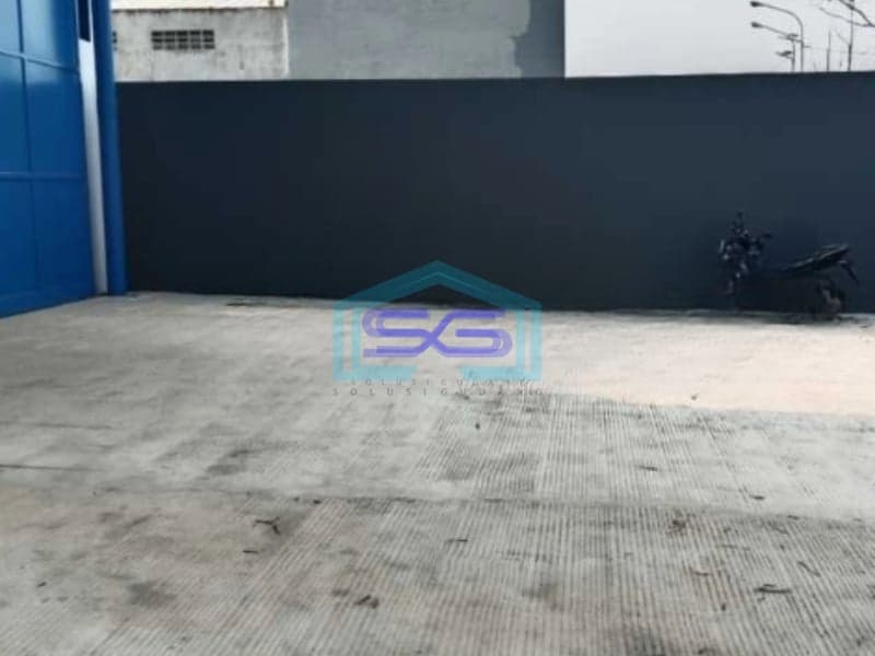 Disewakan Gudang Luas Bangunan 600 m² Lokasi Bebas Banjir di Tangerang