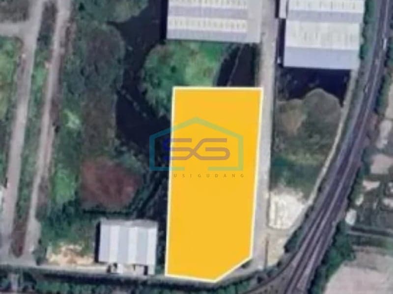 Dijual Tanah Jarang Ada Kavling Hook LT 1925m2 di Benowo, Surabaya