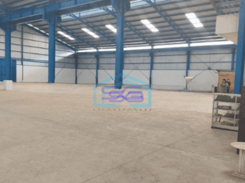 Dijual Gudang Akses Container Luas Bangunan 2070 m² di Cikupa Tangerang