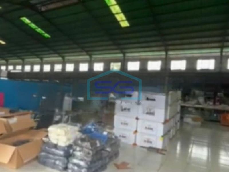 Dijual Gudang Pabrik Luas Bangunan 3348 m² Lokasi Bebas Banjir di Cikupa Tangerang Banten