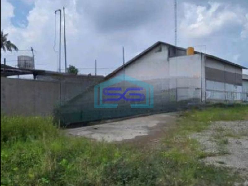 Dijual Gudang Kawasan Industri Jati Uwung Tangerang Banten Luas Tanah 9340m2